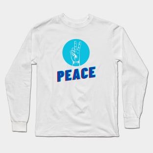 Peace Sign Long Sleeve T-Shirt